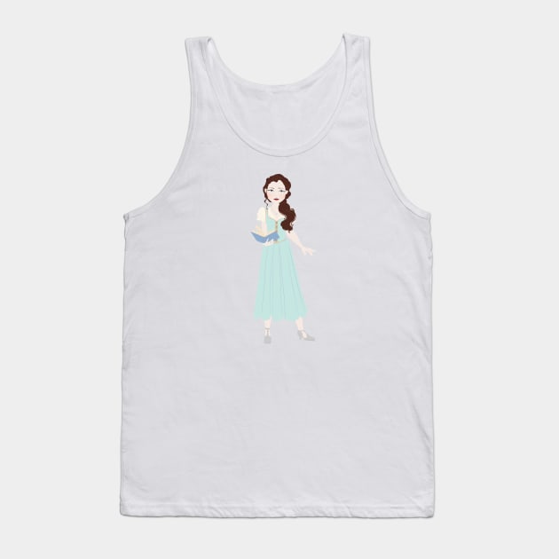 Ms. French Tank Top by littlemoondance